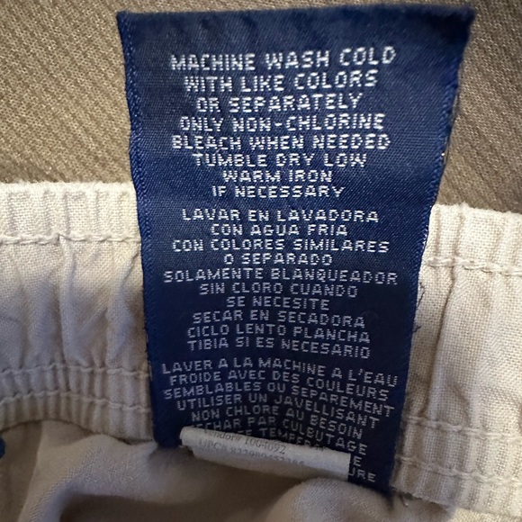 Gloria Vanderbilt Tan Cargo Shorts with Adjustable Waistband - Picture 6 of 6